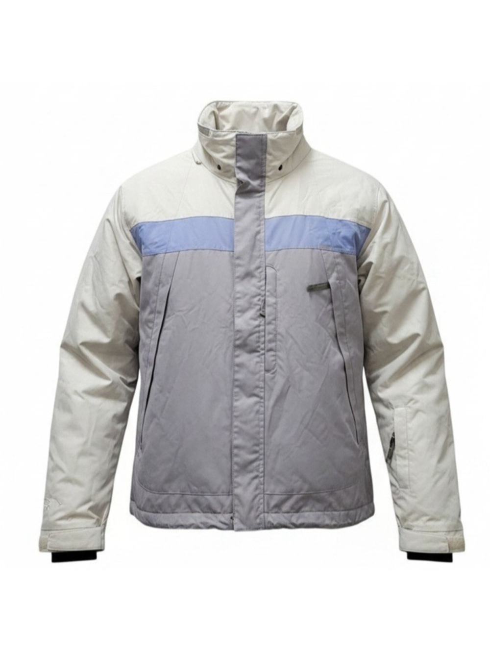 O’Neill Men's Beige Long-Sleeves High-Neck Insulated Ski Snowboard jacket Medium